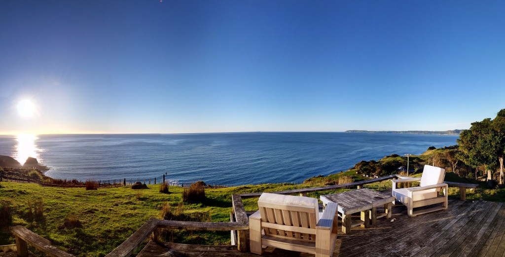 Sunrise from the deck at The Quarters